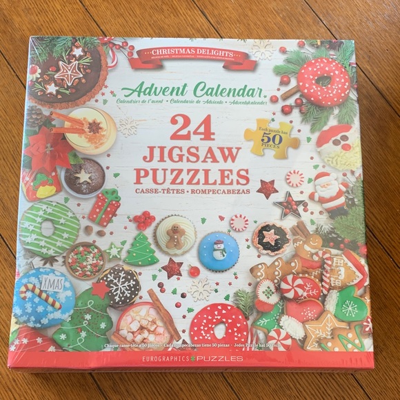Eurographics Other - Christmas Delights Advent Calendar 24 Jigsaw Puzzles Eurographics Puzzles